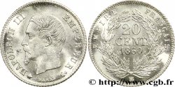 20 centimes Napoléon III, tête nue 1860 Strasbourg F.148/16