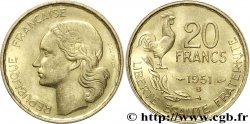 20 francs G. Guiraud 1951 Beaumont-Le-Roger F.402/8