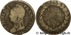 Cinq centimes Dupré, grand module, CNIQ 1797 Limoges F.115/25
