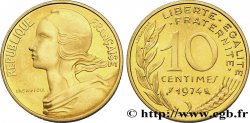 Piéfort Br-Al de 10 centimes Marianne 1974 Pessac F.144/14P