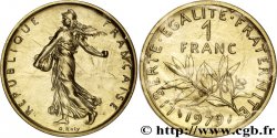 Piéfort or de 1 franc Semeuse, nickel 1979 Pessac F.226/24P FDC68