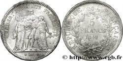 5 francs Hercule, IIe République 1849 Paris F.326/5 SUP58