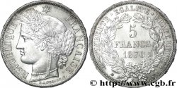 5 francs Cérès, avec légende 1870 Paris F.333/1 MS62