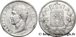 5 francs Charles X, 2e type 1827 Nantes F.311/12