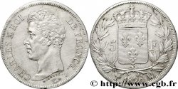 5 francs Charles X, 1er type 1826 Marseille F.310/24 TTB53