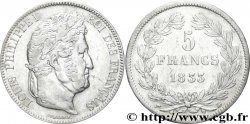 5 francs IIe type Domard 1833 Strasbourg F.324/16