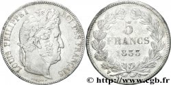 5 francs IIe type Domard 1833 Lille F.324/28