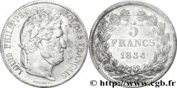 5 francs IIe type Domard 1834 Lille F.324/41