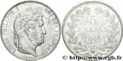 5 francs IIIe type Domard 1844 Lille F.325/5