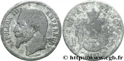 Faux de 1 franc Napoléon III, tête laurée 1867 Paris F.215/4 var.