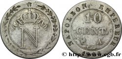 10 cent. à l N couronnée 1808 Paris F.130/2 var.