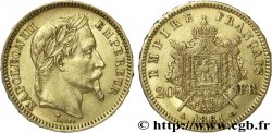 20 francs or Napoléon III, tête laurée 1861 Paris F.532/1