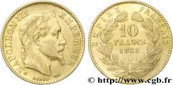 10 francs or Napoléon III, tête laurée 1862 Strasbourg F.507A/2 TTB52