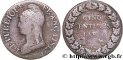Cinq centimes Dupré, grand module 1801 Genève F.115/158