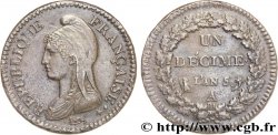 Un décime Dupré, grand module 1797 Paris F.129/1 TTB50