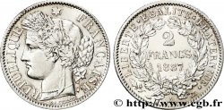 2 francs Cérès, avec légende 1887 Paris F.265/13