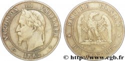 Dix centimes Napoléon III, tête laurée 1862 Strasbourg F.134/8