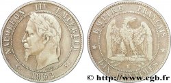 Dix centimes Napoléon III, tête laurée 1862 Bordeaux F.134/9
