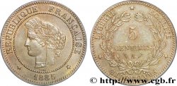 5 centimes Cérès 1885 Paris F.118/27 AU58