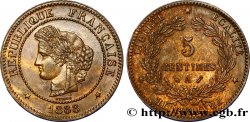 5 centimes Cérès 1888 Paris F.118/30