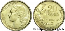 20 francs G. Guiraud 1951 Beaumont-Le-Roger F.402/8