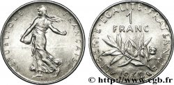 1 franc Semeuse, nickel 1962 Paris F.226/7 AU55