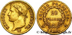 20 francs or Napoléon tête laurée, Empire français 1810 Paris F.516/9
