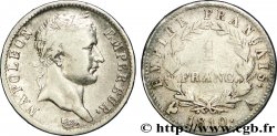 1 franc Napoléon Ier tête laurée, Empire français 1810 Paris F.205/12