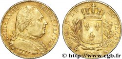20 francs or Louis XVIII, buste habillé 1814 Paris F.517/2