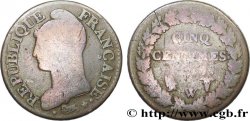 Cinq centimes Dupré, grand module 1800 Lille F.115/138 SGE8