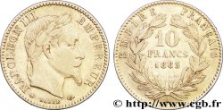 10 francs or Napoléon III, tête laurée 1863 Paris F.507A/3 TTB48