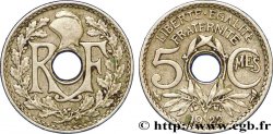 5 centimes Lindauer, petit module 1922 Paris F.122/4