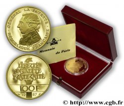 Belle Épreuve Or 100 francs - La Fayette 1987 F.1603 2