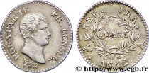 Quart (de franc) Bonaparte Premier Consul 1804 Paris F.157/1 SUP58