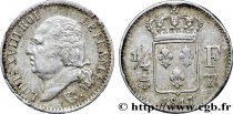 1/4 franc Louis XVIII  1817 Nantes F.163/10 TB30