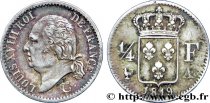 1/4 franc Louis XVIII 1819 Paris F.163/15