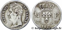 1/4 franc Charles X 1829 Lyon F.164/32 TB30