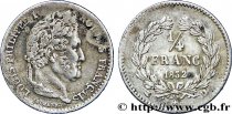 1/4 franc Louis-Philippe 1832 Lyon F.166/18 TTB45