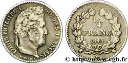 1/4 franc Louis-Philippe 1845 Lille F.166/104