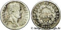 Demi-franc Napoléon Ier tête laurée, Empire français 1810 Toulouse F.178/18