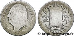 1/2 franc Louis XVIII 1824 Lille F.179/52
