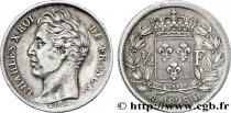 1/2 franc Charles X 1828 La Rochelle F.180/29 TTB50