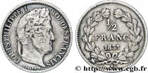 1/2 franc Louis-Philippe 1837 Rouen F.182/68