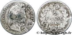 1/2 franc Louis-Philippe 1841 Paris F.182/89 B13