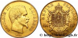 100 francs or Napoléon III, tête nue 1856 Paris F.550/3