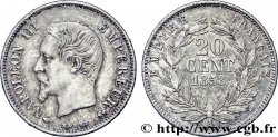 20 centimes Napoléon III, tête nue 1858 Paris F.148/10