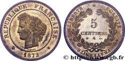 5 centimes Cérès, petit A 1872 Paris F.118/5