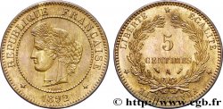 5 centimes Cérès 1892 Paris F.118/34