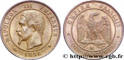 Dix centimes Napoléon III, tête nue 1856 Marseille F.133/38