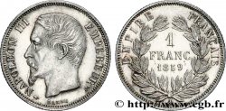 1 franc Napoléon III, tête nue 1859 Paris F.214/12